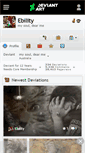 Mobile Screenshot of ebility.deviantart.com