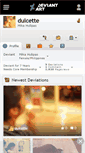 Mobile Screenshot of dulcette.deviantart.com