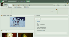 Desktop Screenshot of elliset.deviantart.com