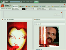 Tablet Screenshot of kaiser-74.deviantart.com