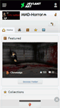 Mobile Screenshot of mmd-horror.deviantart.com