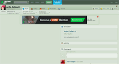 Desktop Screenshot of anita-debauch.deviantart.com