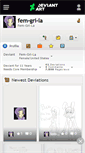 Mobile Screenshot of fem-gri-la.deviantart.com