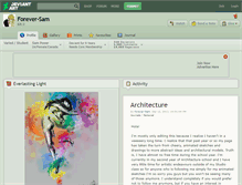 Tablet Screenshot of forever-sam.deviantart.com