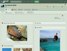Tablet Screenshot of cicciobello-bobo.deviantart.com