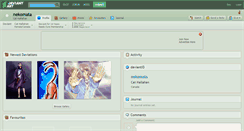 Desktop Screenshot of nekomata.deviantart.com