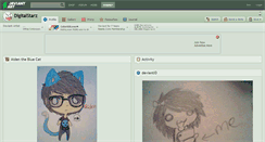 Desktop Screenshot of digitalstarz.deviantart.com