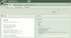 Desktop Screenshot of jukthe.deviantart.com