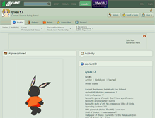 Tablet Screenshot of lyxas17.deviantart.com