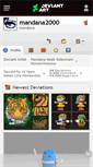 Mobile Screenshot of mandana2000.deviantart.com