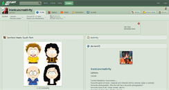 Desktop Screenshot of ironicuncreativity.deviantart.com