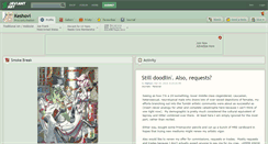 Desktop Screenshot of keshovi.deviantart.com