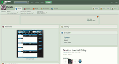 Desktop Screenshot of dynate.deviantart.com