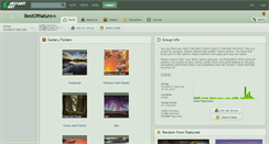 Desktop Screenshot of bestofnature.deviantart.com