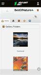 Mobile Screenshot of bestofnature.deviantart.com