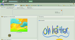 Desktop Screenshot of plastik-rainbows.deviantart.com