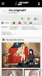 Mobile Screenshot of iris-enigma89.deviantart.com