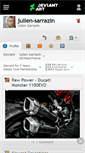 Mobile Screenshot of julien-sarrazin.deviantart.com