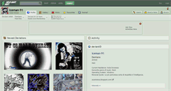 Desktop Screenshot of iceman-91.deviantart.com