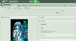Desktop Screenshot of alexandriel.deviantart.com