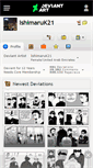 Mobile Screenshot of ishimaruk21.deviantart.com