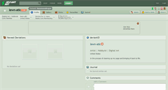 Desktop Screenshot of lunamoondragon.deviantart.com