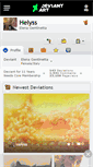 Mobile Screenshot of helyss.deviantart.com