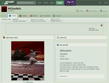 Tablet Screenshot of misssadistic.deviantart.com