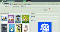 Desktop Screenshot of lordrembo.deviantart.com