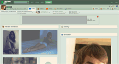 Desktop Screenshot of oxxid.deviantart.com