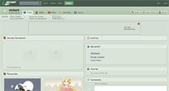 Desktop Screenshot of eloisant.deviantart.com