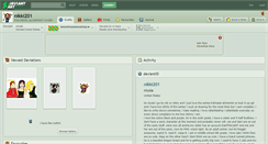 Desktop Screenshot of nikki201.deviantart.com