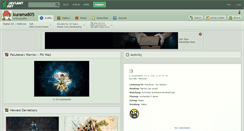 Desktop Screenshot of kurama805.deviantart.com
