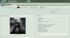Desktop Screenshot of faerienymph.deviantart.com