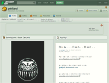 Tablet Screenshot of pokiland.deviantart.com