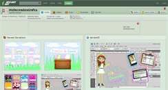Desktop Screenshot of mizdecoradoragrafica.deviantart.com
