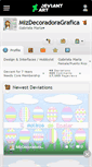 Mobile Screenshot of mizdecoradoragrafica.deviantart.com