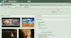 Desktop Screenshot of expressionata.deviantart.com