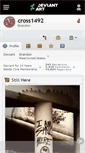 Mobile Screenshot of cross1492.deviantart.com