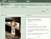Tablet Screenshot of cross1492.deviantart.com