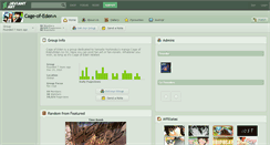 Desktop Screenshot of cage-of-eden.deviantart.com