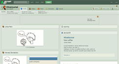 Desktop Screenshot of kitzauyumai.deviantart.com
