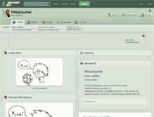 Tablet Screenshot of kitzauyumai.deviantart.com