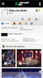 Mobile Screenshot of mizu-no-akira.deviantart.com