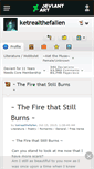 Mobile Screenshot of ketrealthefallen.deviantart.com