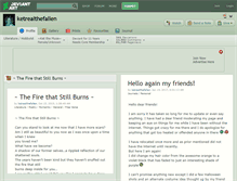 Tablet Screenshot of ketrealthefallen.deviantart.com