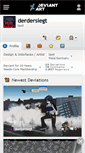 Mobile Screenshot of derdersiegt.deviantart.com