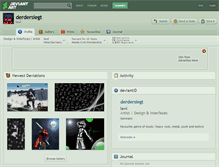 Tablet Screenshot of derdersiegt.deviantart.com