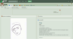 Desktop Screenshot of drugy.deviantart.com
