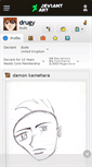 Mobile Screenshot of drugy.deviantart.com